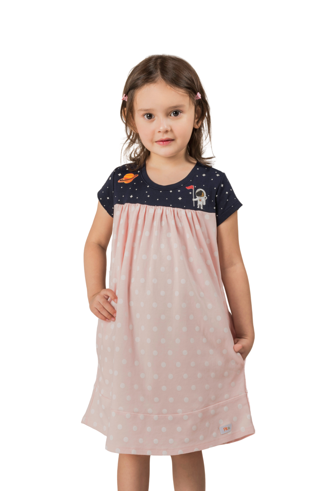 Astro Pink dress original STEM and Non-Sterotypical designs